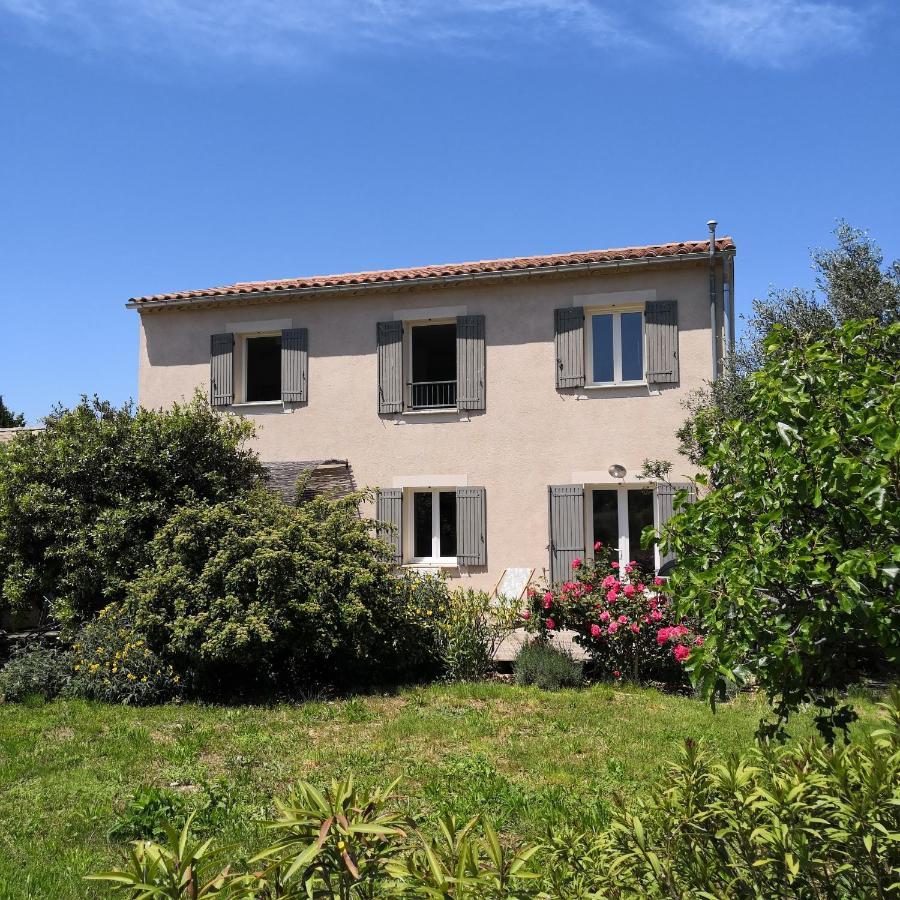 Villa Spacieuse Avec Terrasse Et Vue Mont Ventoux Entrechaux Ngoại thất bức ảnh